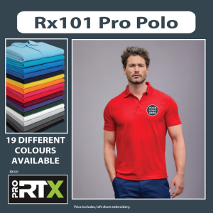 RX101 Pro Polo with Embroidery